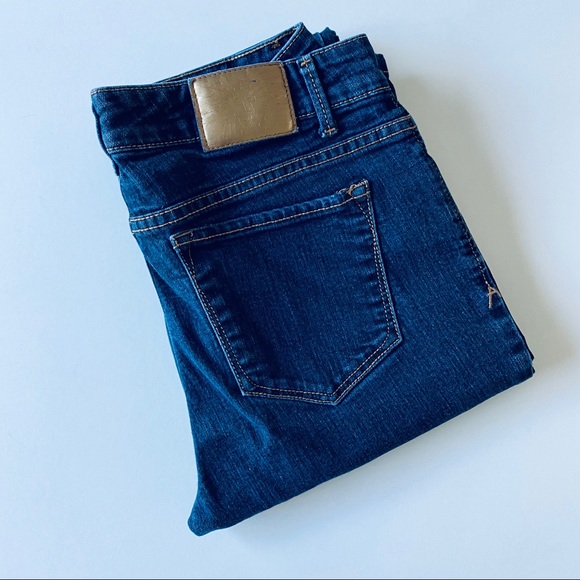 Anne Klein Straight Blue Jeans - Picture 3 of 8